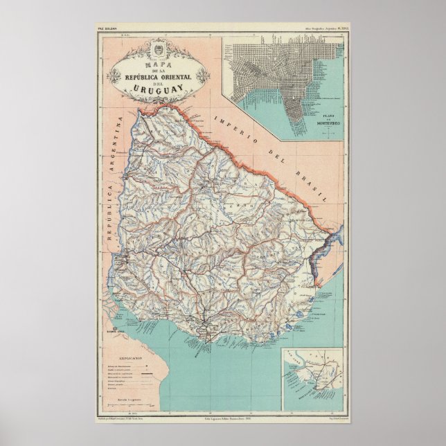 Poster Uruguai (Frente)