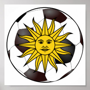 Póster Uruguai "Sol de Mayo"