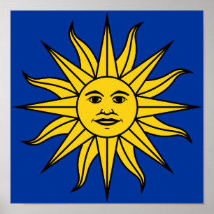 Poster Uruguai "solenóide de Mayo "