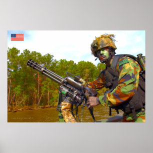 POSTER US COMBAT PERSONNEL