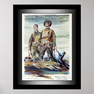 Poster US Doughboys ~ Stars & Stripes ~ Primeira Guerra M