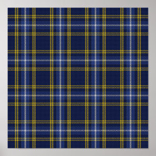 Poster US State Tartan - Indiana - Download Digital