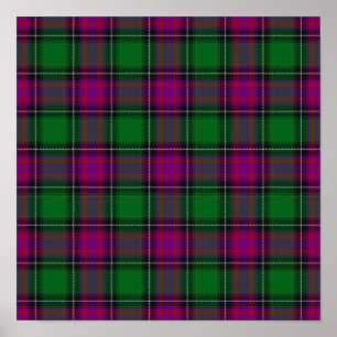 Poster US State Tartan - New Hampshire - Download Digital