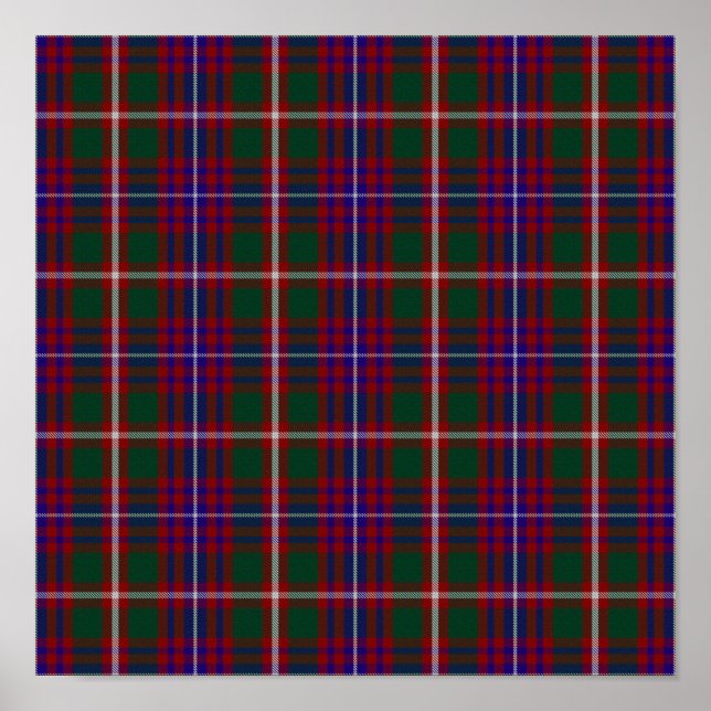 Poster US State Tartan - Utah - Download Digital (Frente)