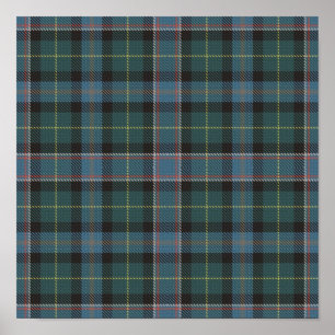 Poster US State Tartan - Wisconsin - Download Digital