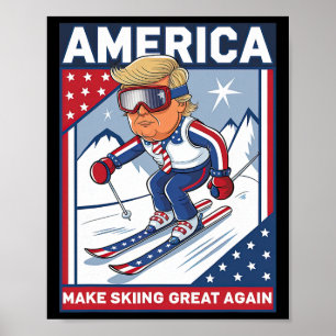 Poster Usa Apres Ski Torne Excelente De Esqui Novamente D