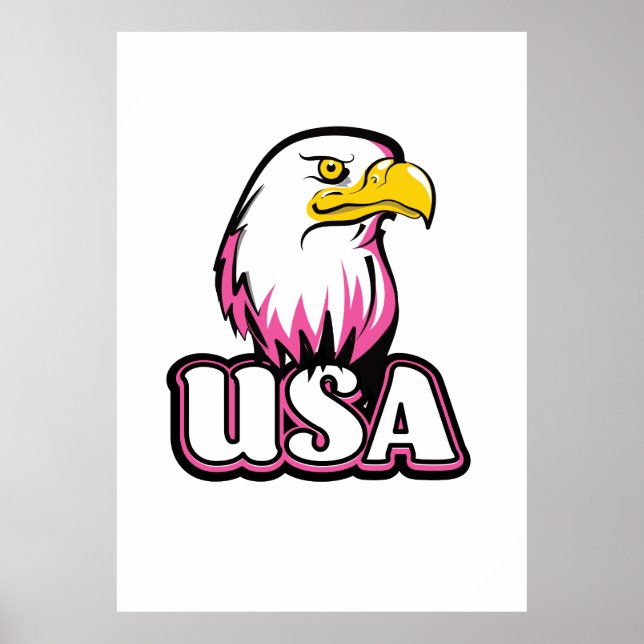 Poster USA Bald Eagle (Frente)