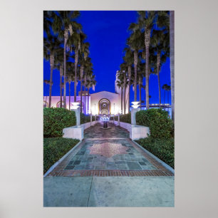 Póster USA, California, Los Angeles, Union Station