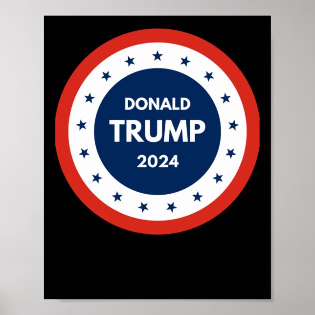 Poster Usa Donald Trump 2024 (Frente)