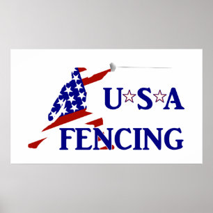 Poster USA Fencing