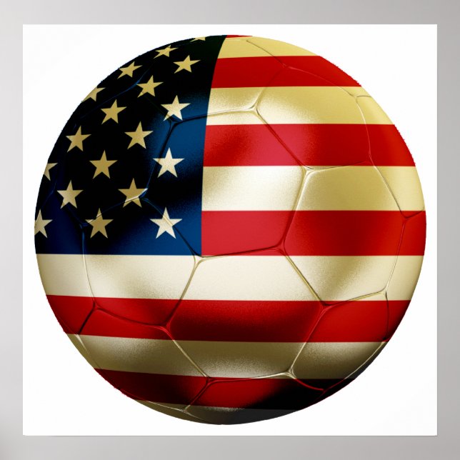 Póster USA Soccer (Frente)
