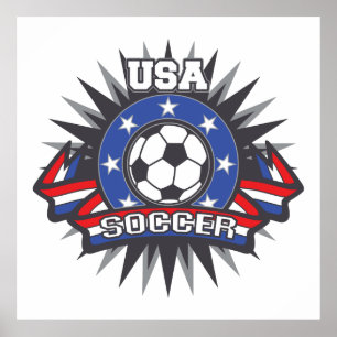 Poster USA Soccer