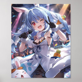 Poster Usada Pekora - Hololive | Pôster