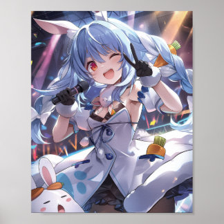 Poster Usada Pekora - Hololive | Pôster