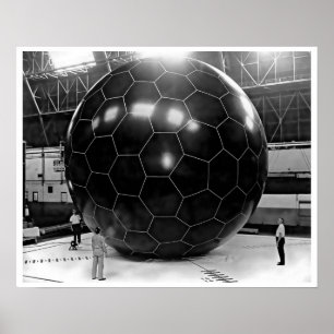 Poster USAF Veículo Órbita OV1-8 Satélite