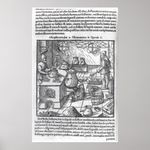 Póster Usando o enxofre