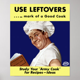 Poster Usar Leftovers - WWII
