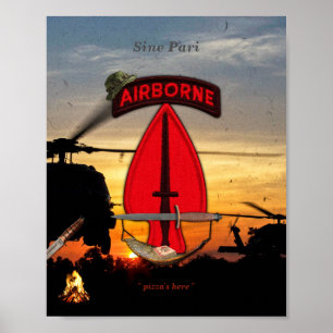 Póster USASOC Special Ops lrrps recon