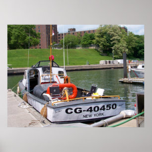 Póster USCG barco de serviço público grandes # 40450 de