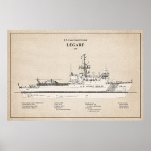 Poster USCG Legare wmec-912 - SBD