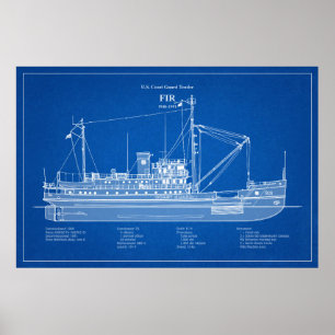 Poster USCG Tender Fir wlm- 212 - ABD