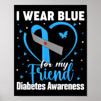 Poster Use Azul Pelo Amigo T1 D Mês de Conscientização do
