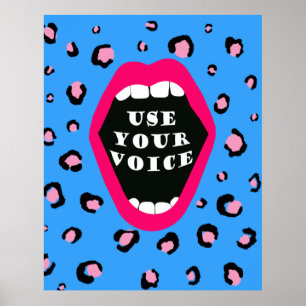 Poster Use sua voz