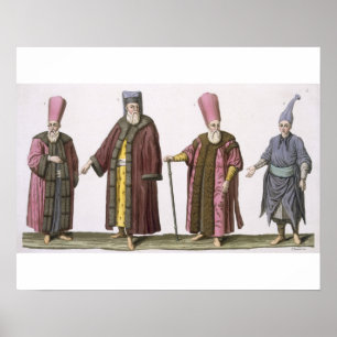 Poster Usher principal do Harem, capitão do Harem Ushe