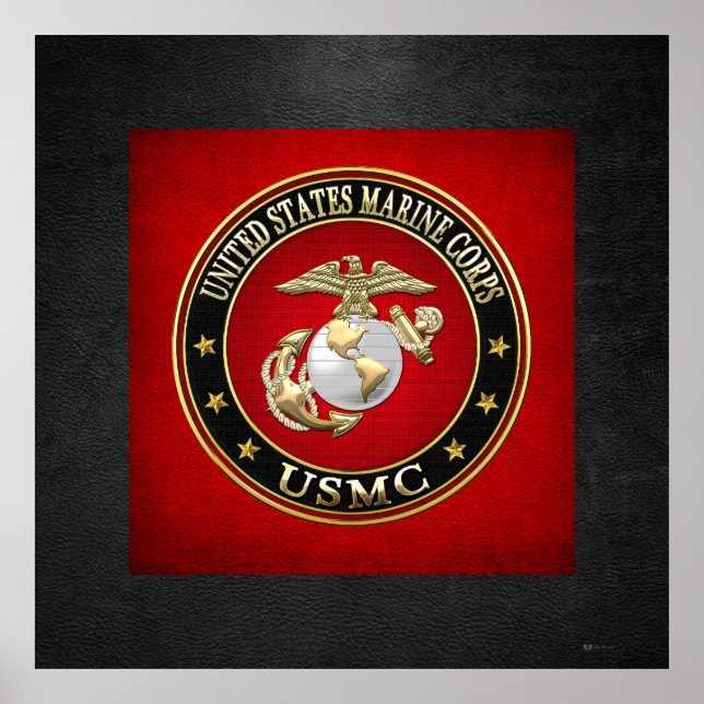 Poster USMC EGA [Edição Especial] [3D] (Frente)