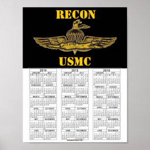 PÓSTER USMC RECON