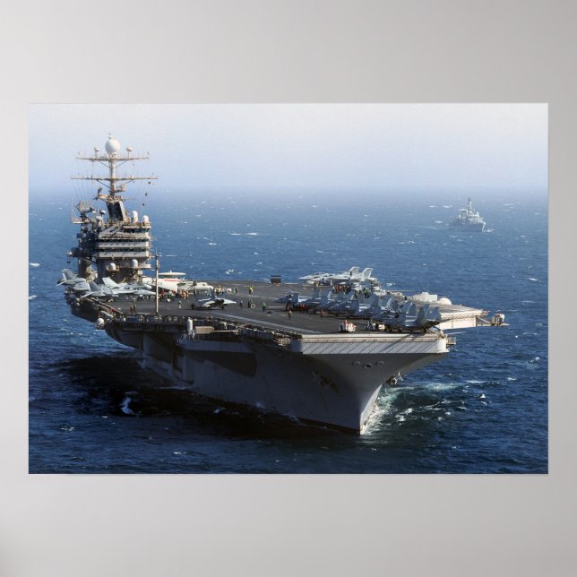 Poster USS Abraham Lincoln (CVN 72) (Frente)
