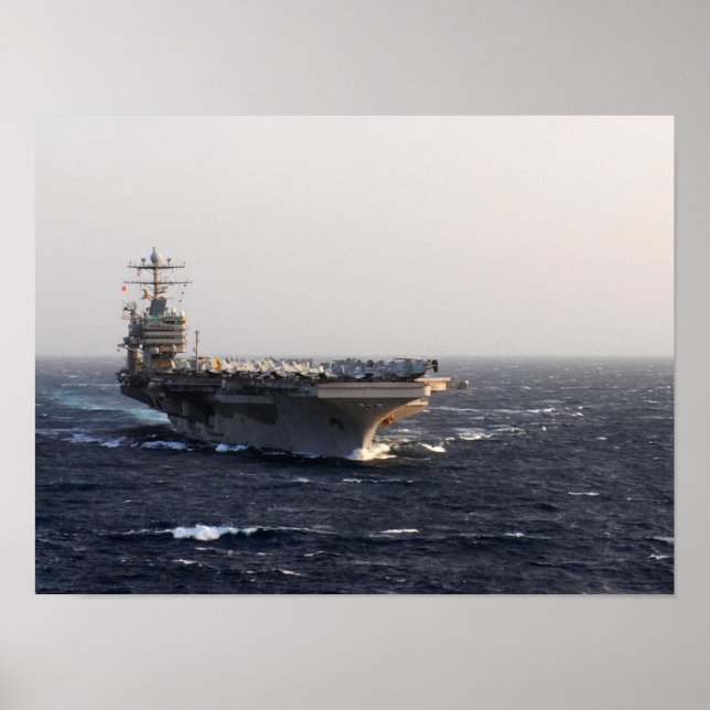 Póster USS Abraham Lincoln (CVN 72) (Frente)