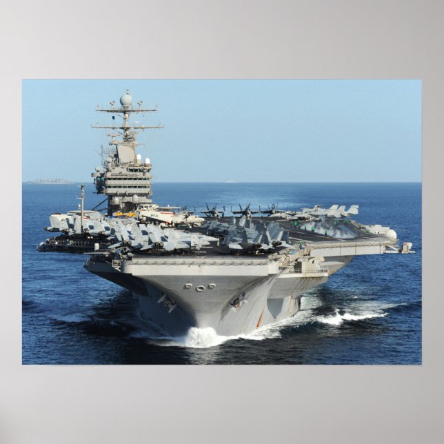 Poster USS Abraham Lincoln (CVN 72) (Frente)