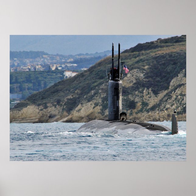 Poster USS Alexandria (SSN 757) (Frente)