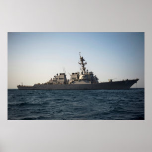 Póster USS Arleigh Burke (DDG 51)