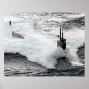 Poster USS Asheville (SSN 758)
