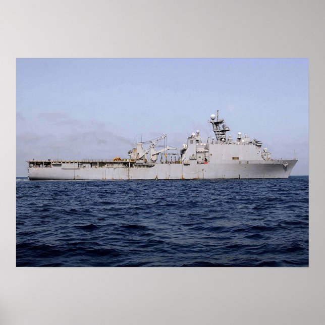 Póster USS Ashland (LSD 48) (Frente)