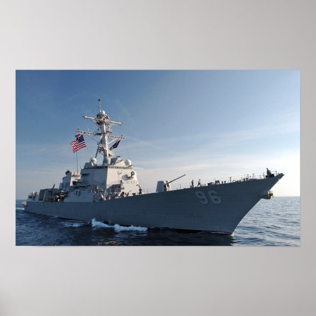 Póster USS Bainbridge (DDG 96) (Frente)