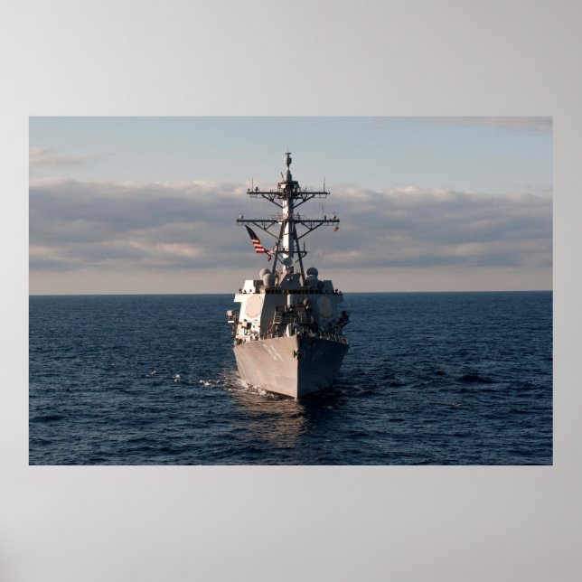 Poster USS Bulkeley (DDG 84) (Frente)
