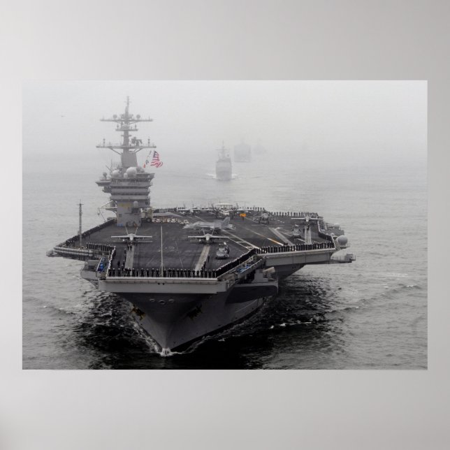 Poster USS Carl Vinson (CVN 70) (Frente)