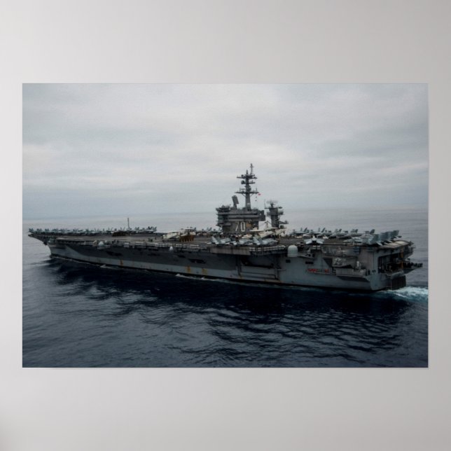 Poster USS Carl Vinson (CVN 70) (Frente)