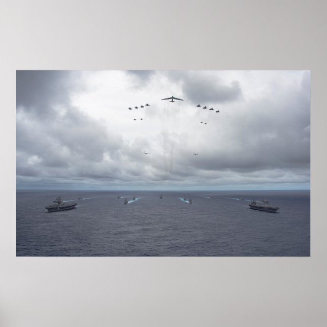 Póster USS Carl Vinson (CVN 70) (Frente)