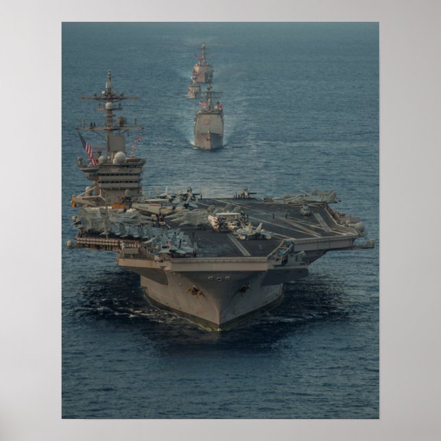 Poster USS Carl Vinson (CVN 70) (Frente)