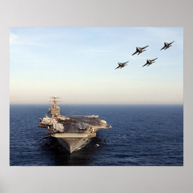 Poster USS Carl Vinson (CVN 70) (Frente)
