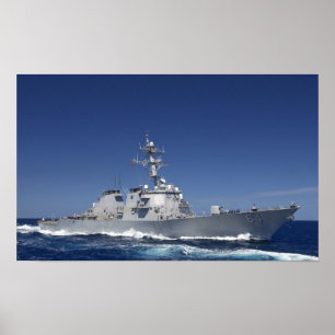 Póster USS Carney (DDG 64)