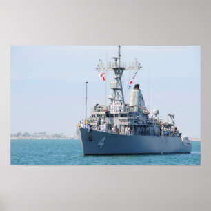Póster USS Champion (MCM 4)