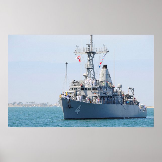 Póster USS Champion (MCM 4) (Frente)