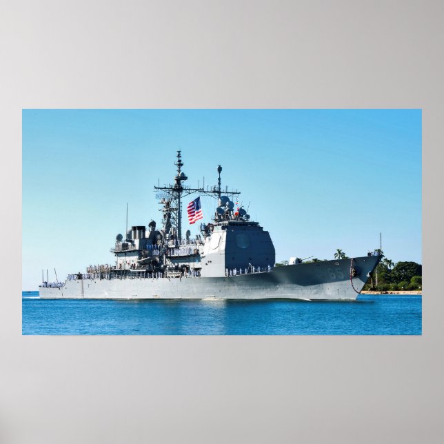 Poster USS Chosina (CG 65) (Frente)