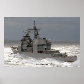 Póster USS Cowpenes