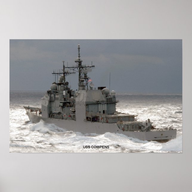 Póster USS Cowpenes (Frente)
